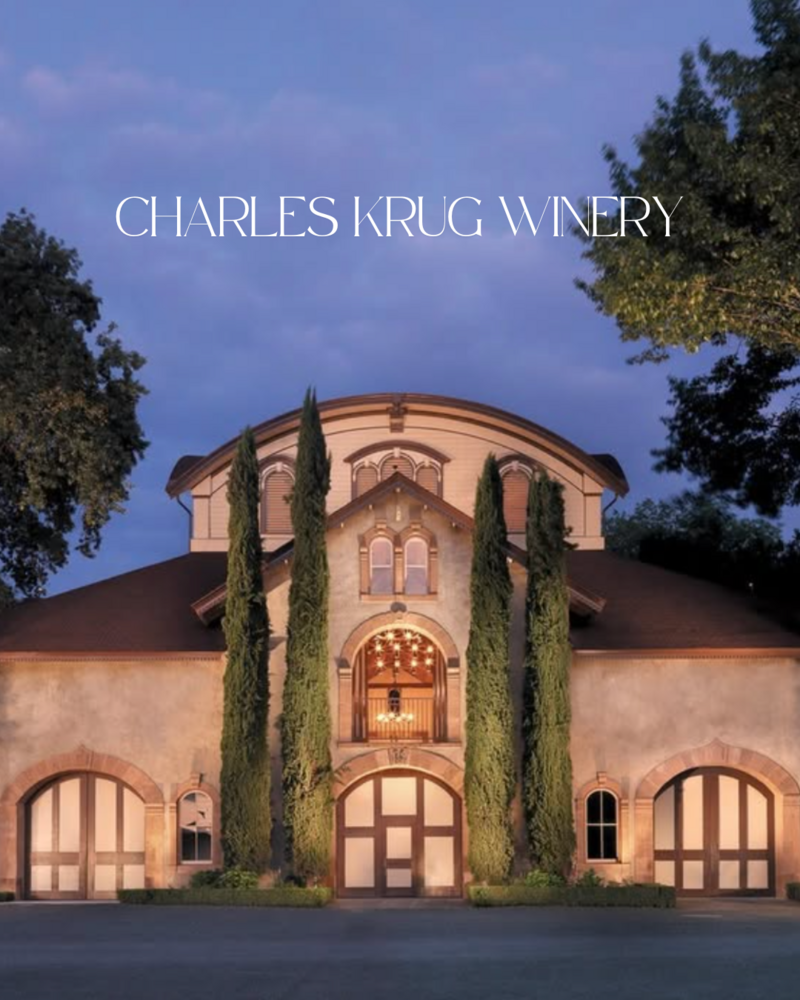 Charles Krug Winery Wedding Venue | Historic Napa Vineyard Weddings