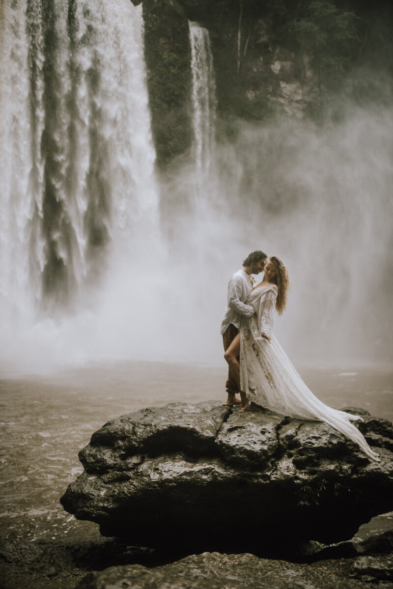 Palenque Waterfall Adventure Elopement