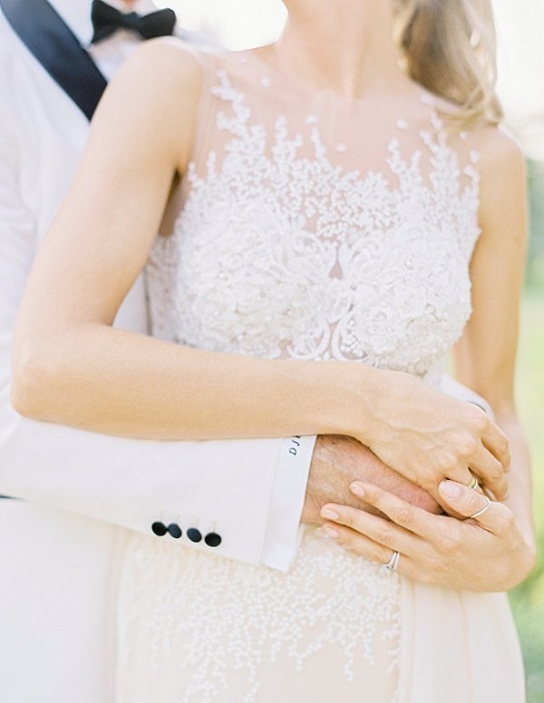 White Tux Wedding Dubai Lace Dress