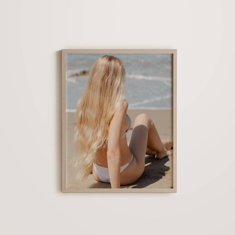Agata Beach Photo print mockup2