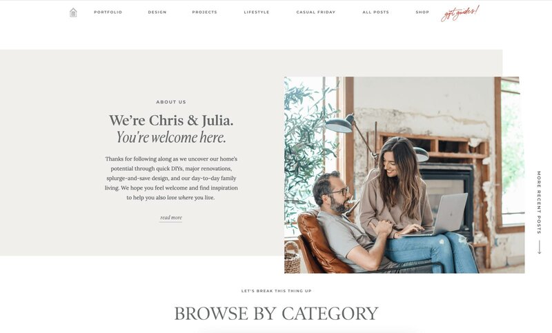 Chris Loves Julia Website