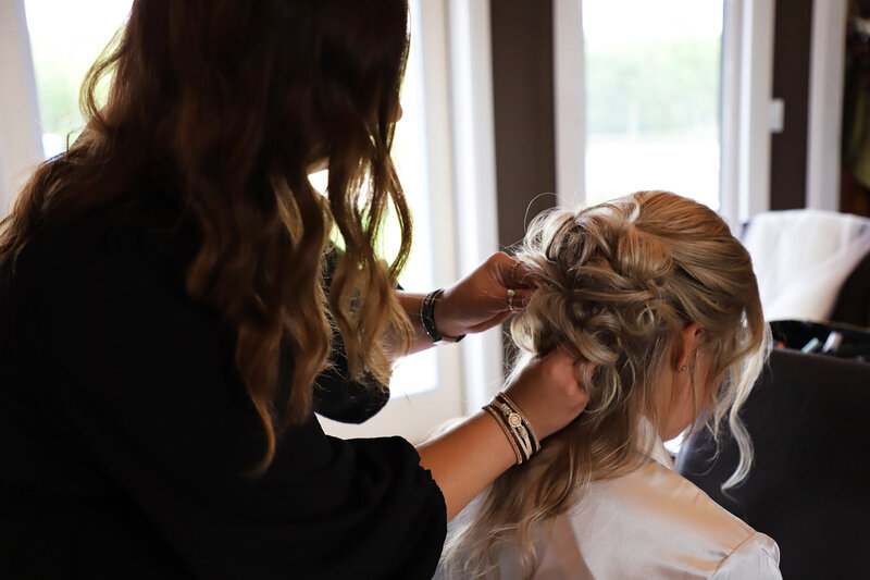Paige Swan Styles Review Bridal Hair Yorkton Wedding Hairstylist Yorkton