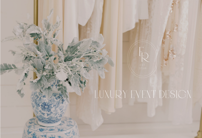 Elegant logo application for wedding planner brand, soft serif design by Praia Studio