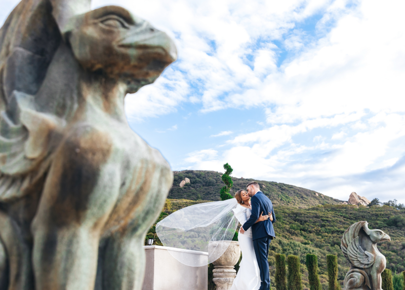 Elana Events Bride and Groom portrait