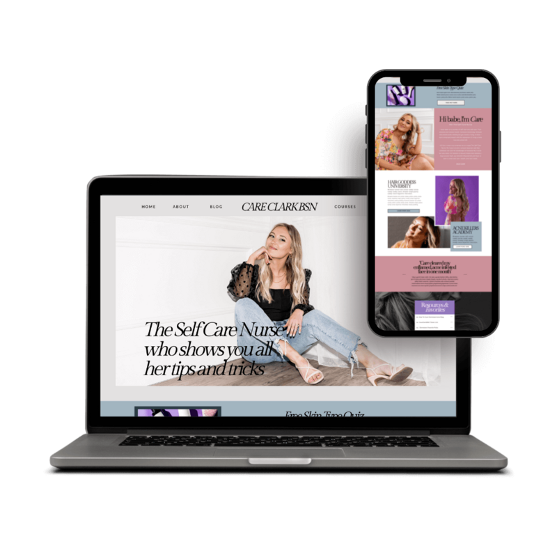 Influencer Website