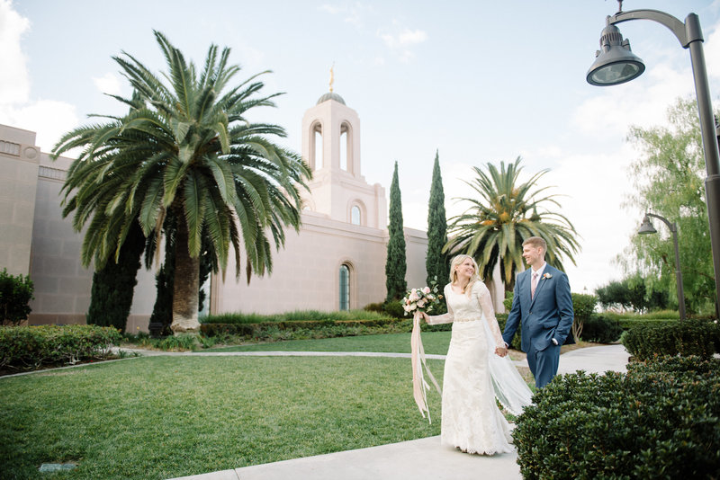 Brooke looking at Instagram