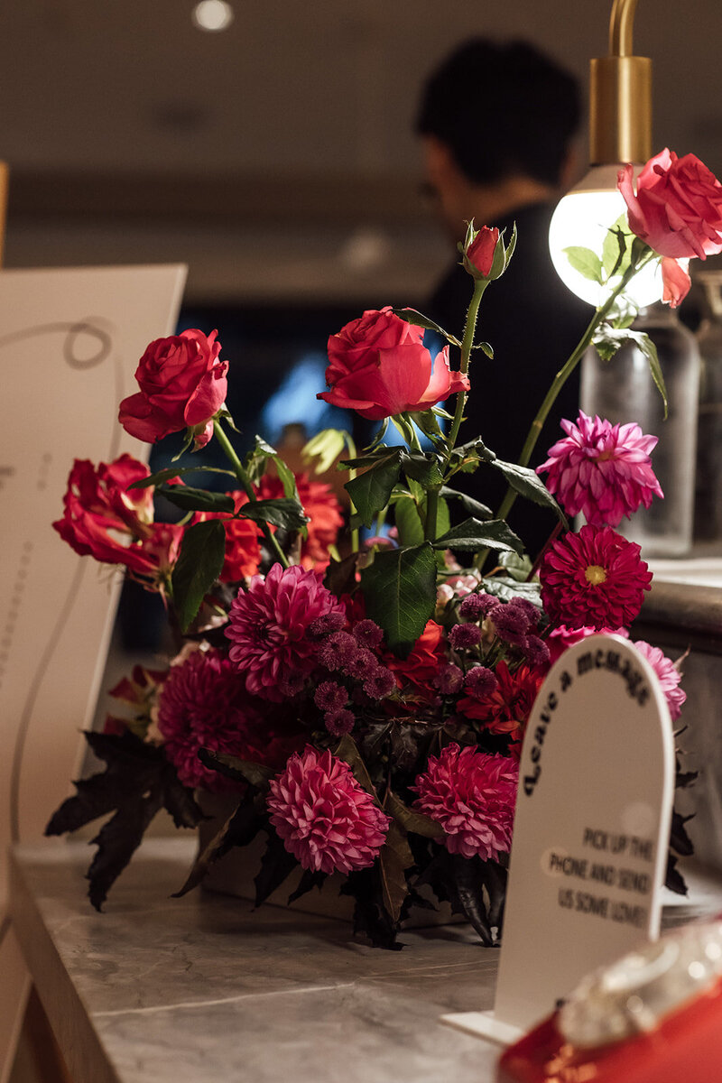 Red Romance - Floral Gallery by Krysta Smith floral Design_33