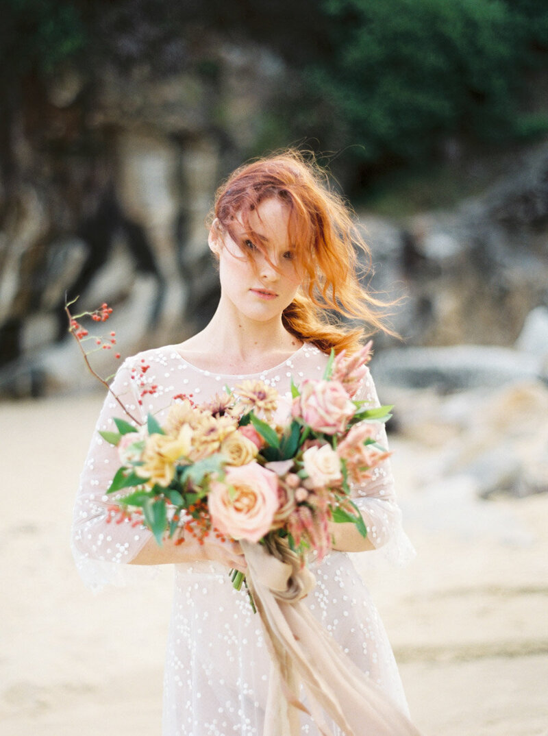 Sydney Fine Art Film Wedding Photographer Sheri McMahon - Sydney NSW Australia Beach Wedding Inspiration-00025