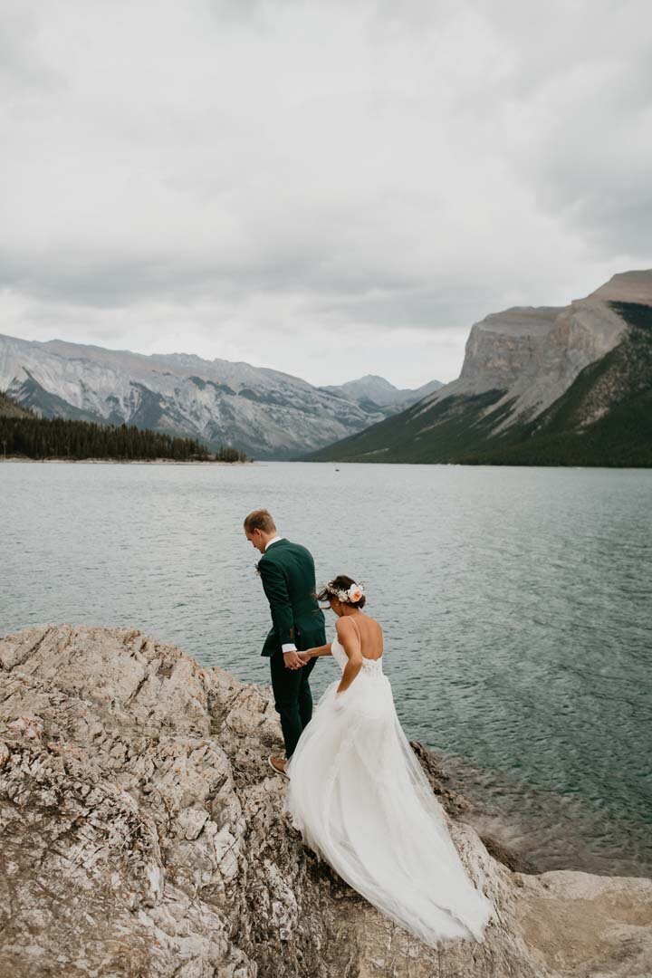Banff elopement photographer