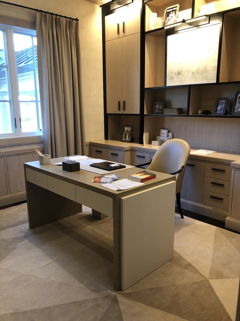 Custom Mohair Puzzle-Hers Office