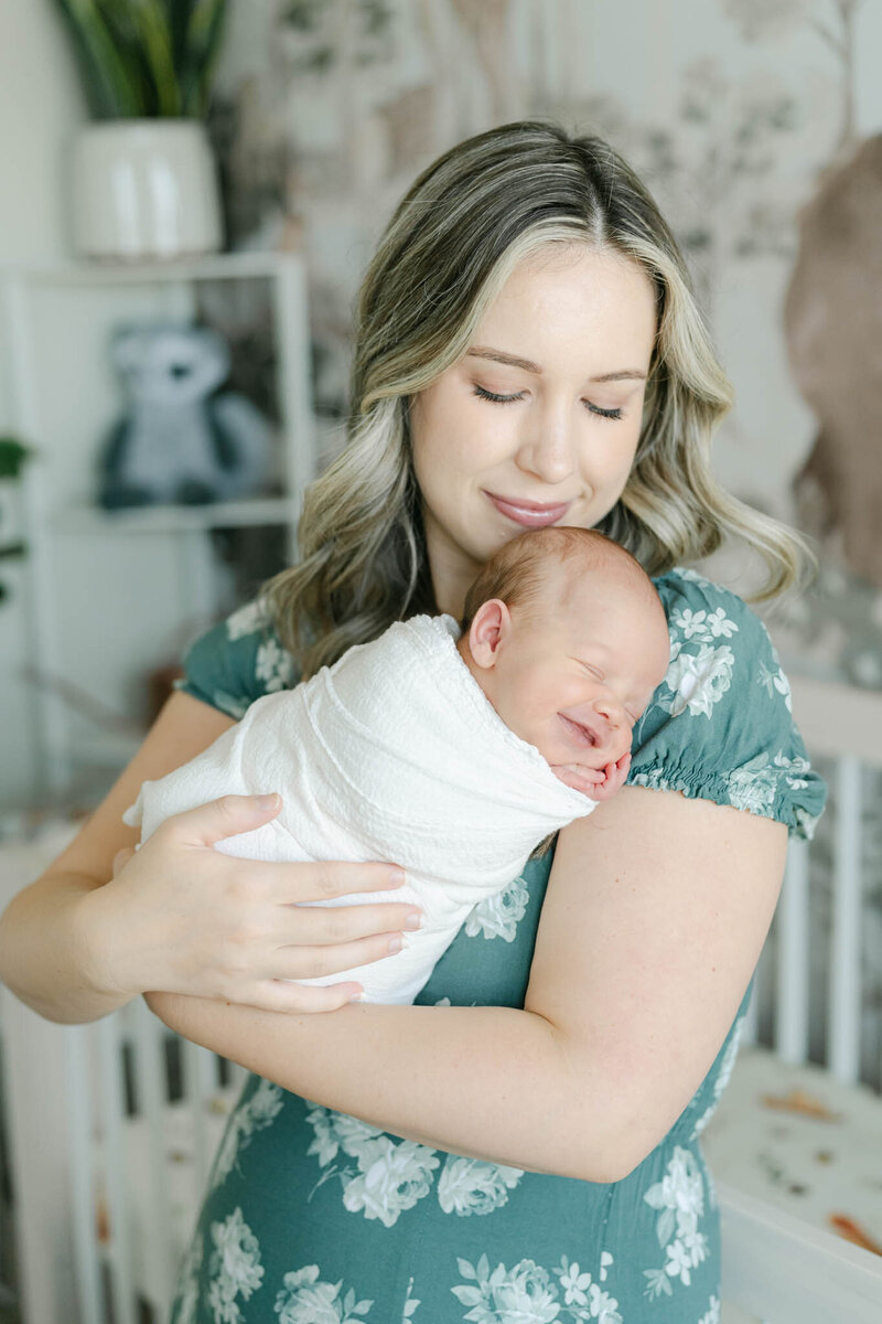 Philadelphia Studio Newborn Session with PA Newborn Photographer