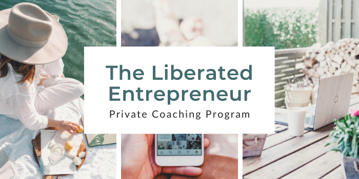 A unique 12 week private coaching intensive  to kickstart, simplify or elevate your online business.