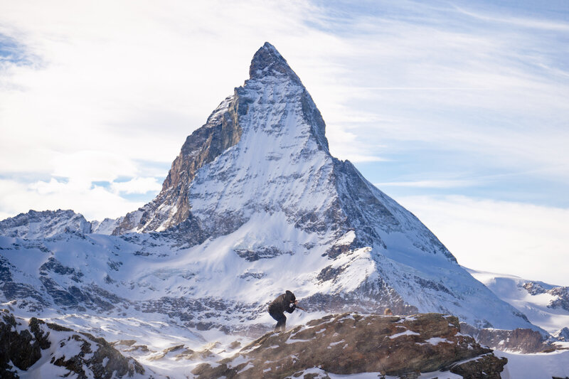 Switzerland Destination Wedding Photographers Matterhorn Adventure Elopement 