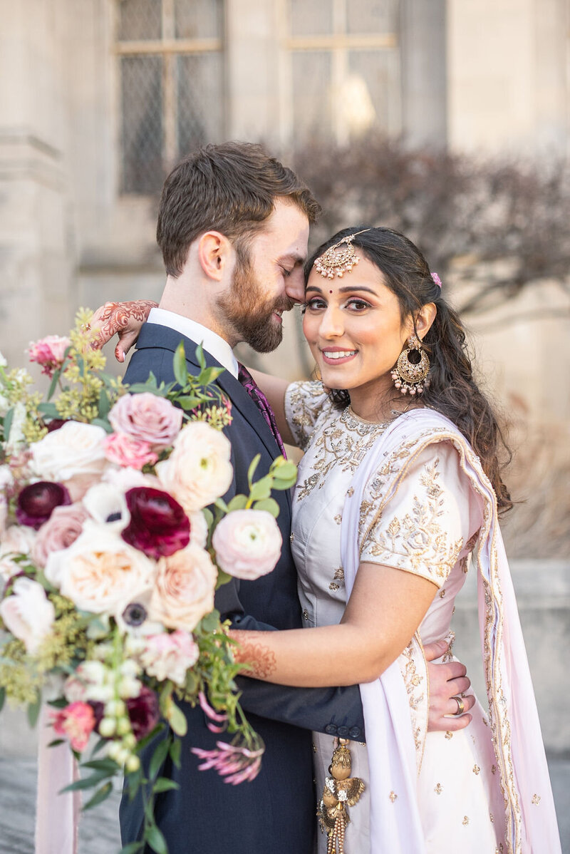 flowers and greenery for a colorful Indian wedding