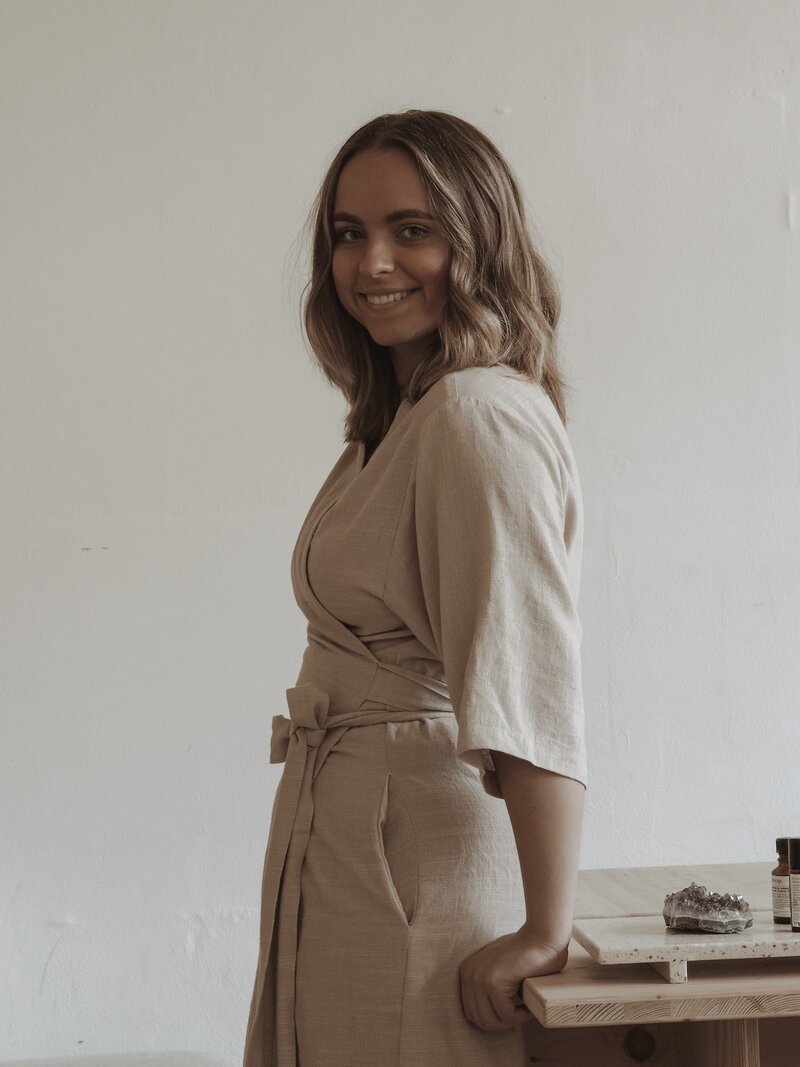 Seitenprofil von Melina