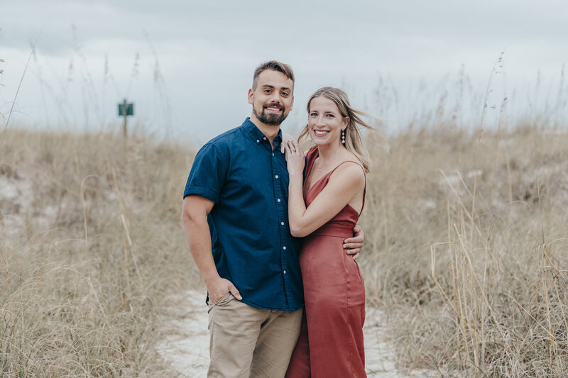 couple on hilton head beach