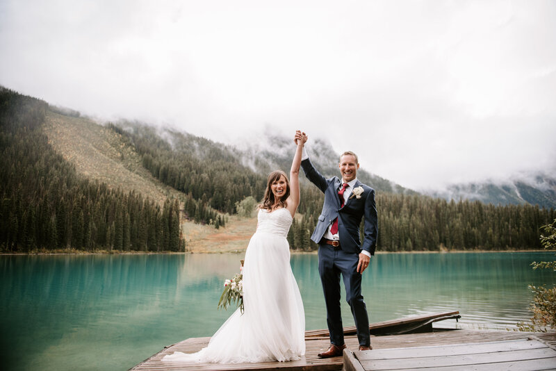 Emerald Lake Wedding Photographer, Banff, AB, Canada