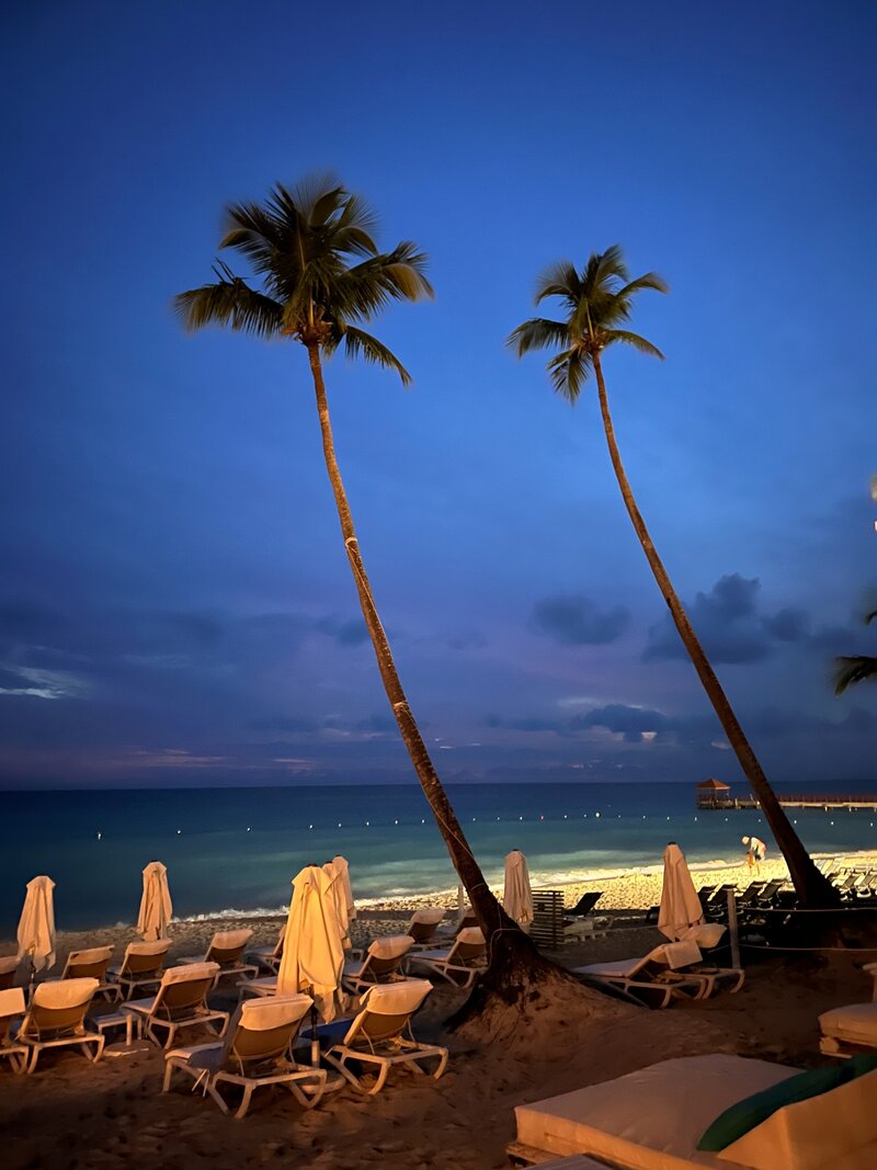 Tranquiel evenings say Aloha