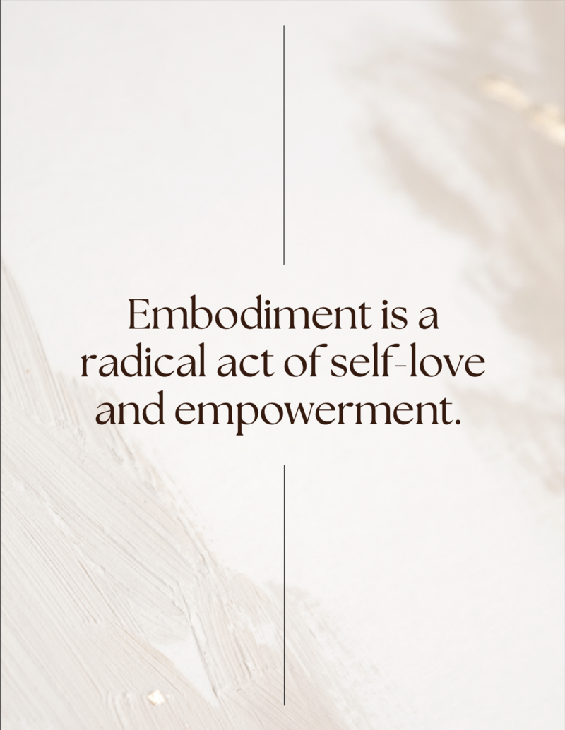 Sensual Embodiment Guide quote