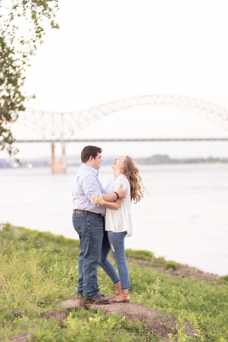 Downtown Memphis Engagement Photos- Photos and Phases