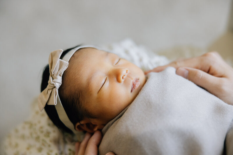 In Home Newborn Photo Session Nashville TN