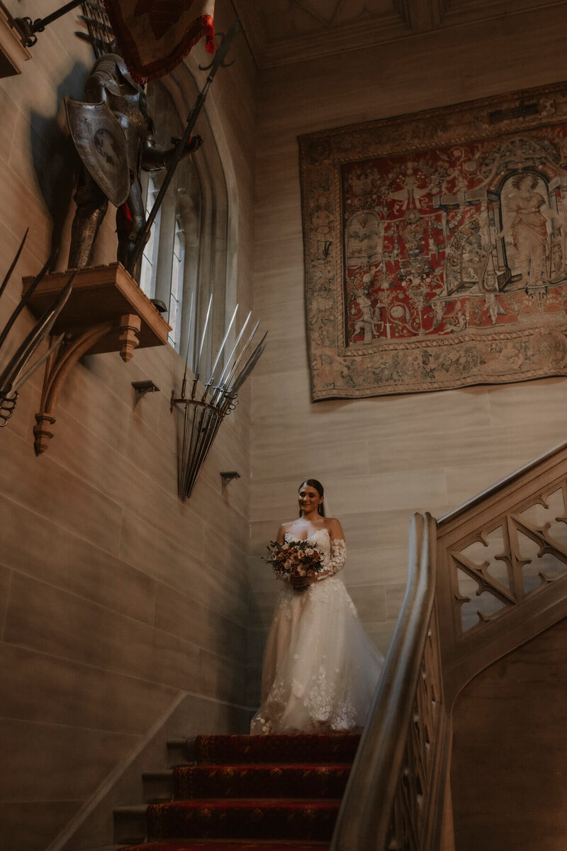 Couple getting married at Alverton hotel