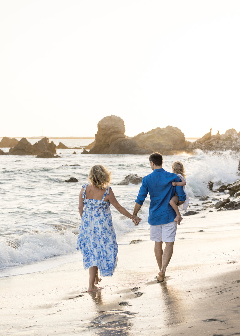 beach family photoshoot