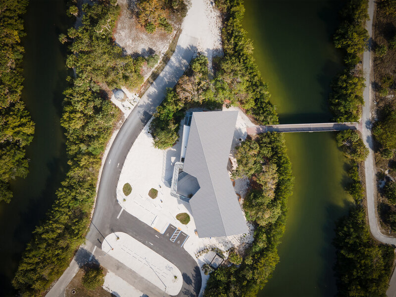 Sweet Sparkman Architecture Lovers Key State Park Welcome and Discovery Center Landscape 2