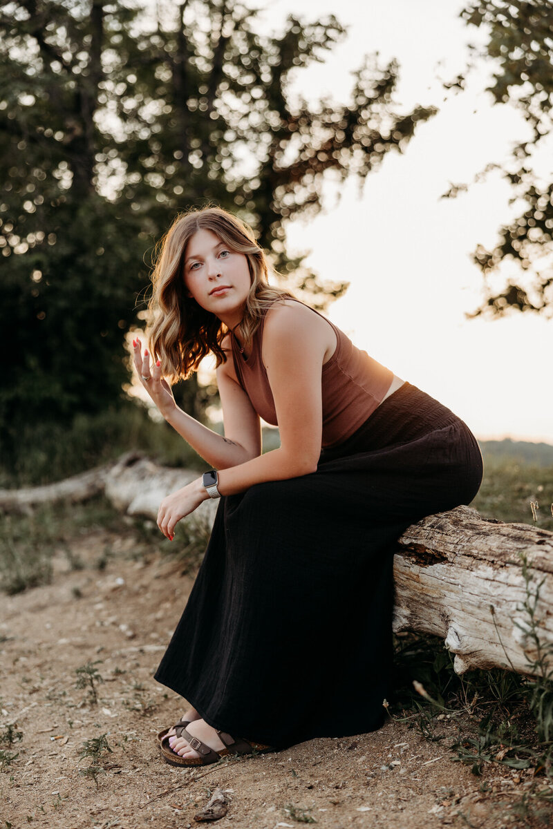 Studio senior photography Centerville Indiana