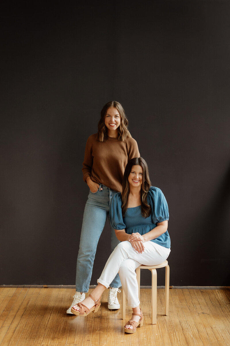 Laura Wifler and Emily Jensen Cofounders of Risen Motherhood