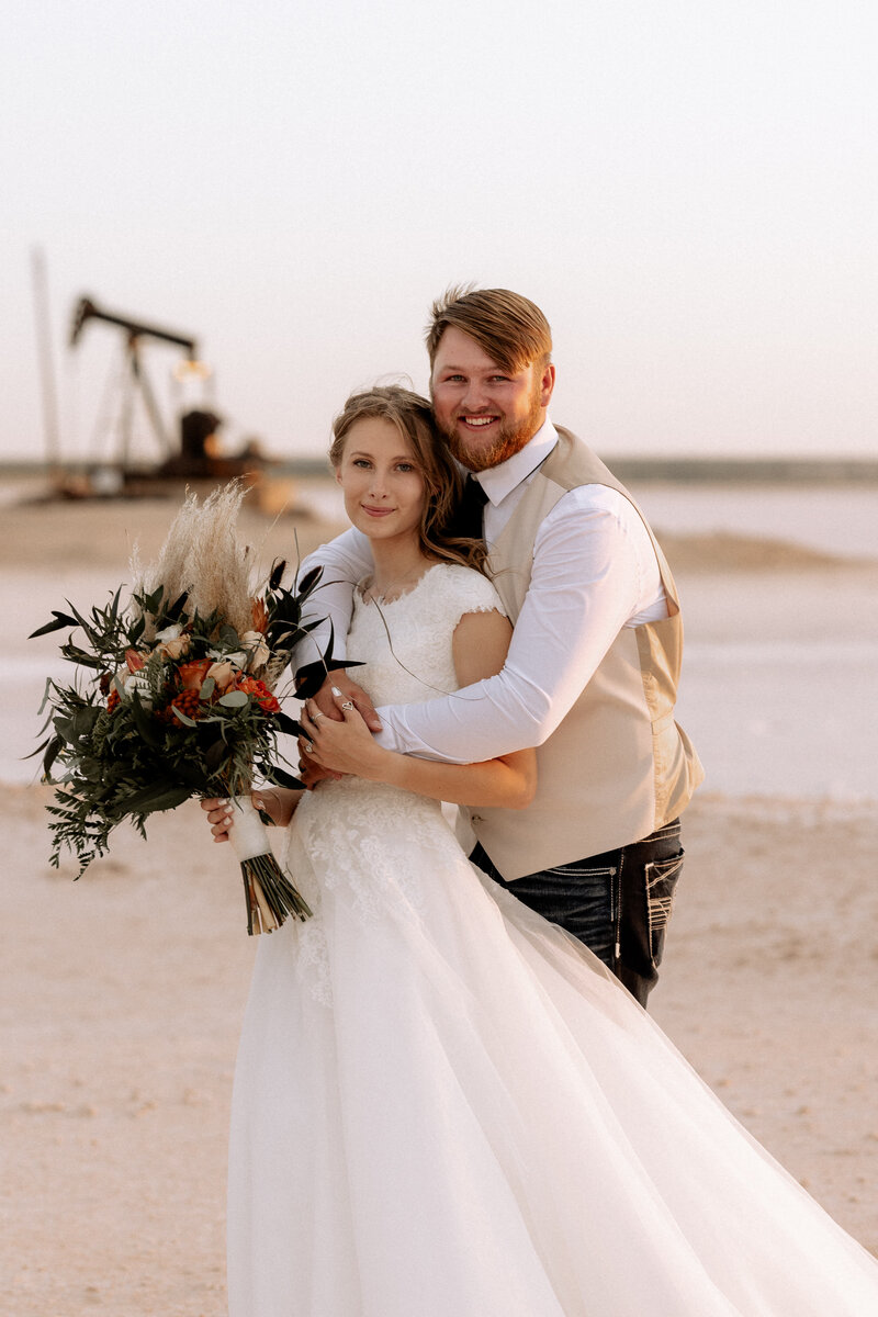 Clark's lake-side wedding in Brainard, Minnesota at BlueWater Lodge in Walker, MN