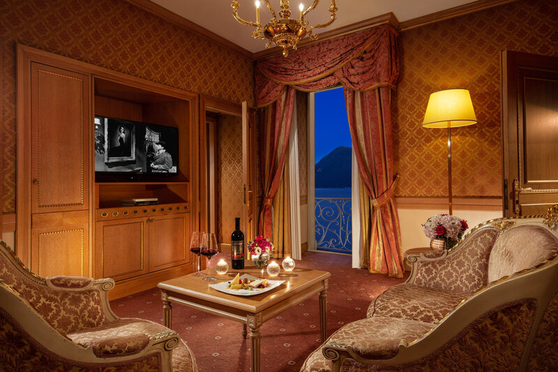 Waterstone - Hotel Splendide Royal - Lugano - Luxury Boutique Hotel - Suite Third Floor - Living Room