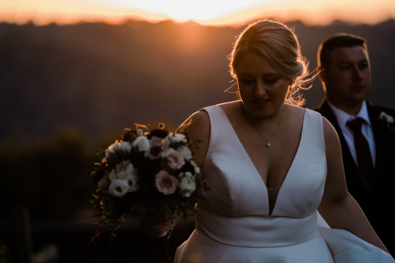 Casey and Jeff Cincinnati Wedding Photographer Eden Park at Sunset-1