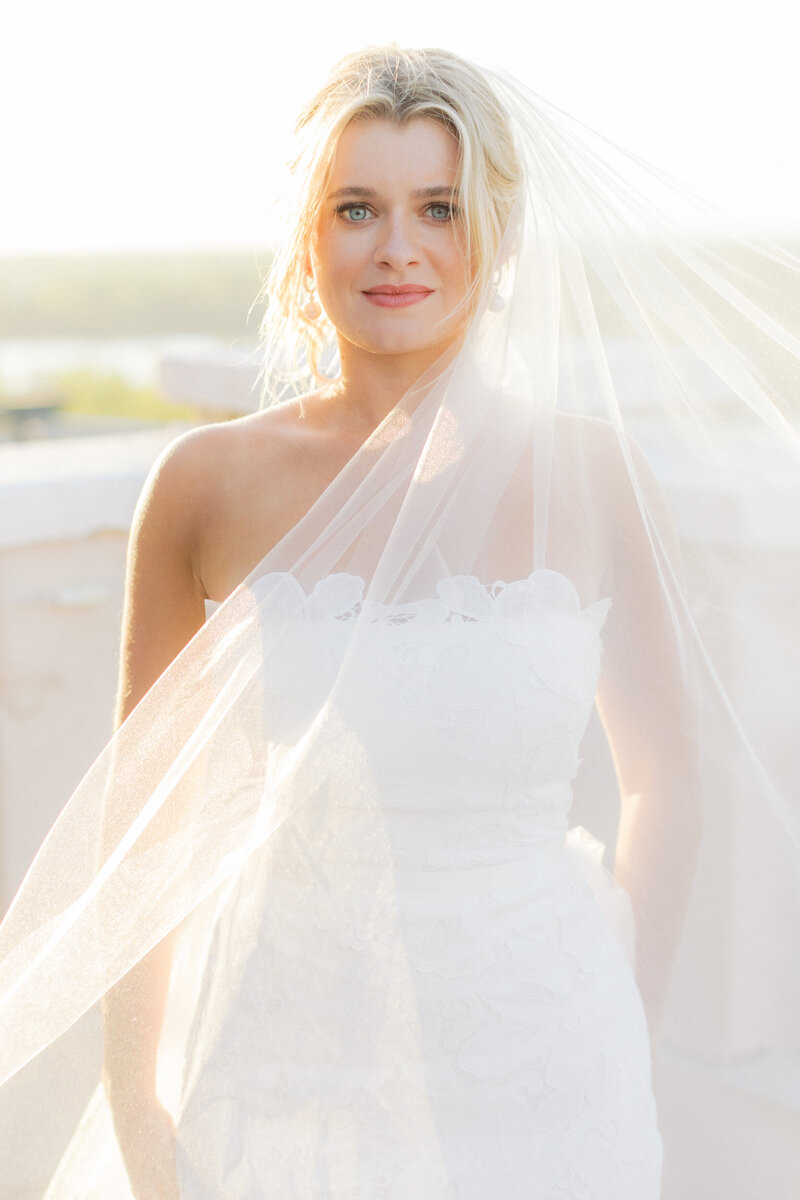 wedding day bridal portraits taken in Memphis, Tennessee