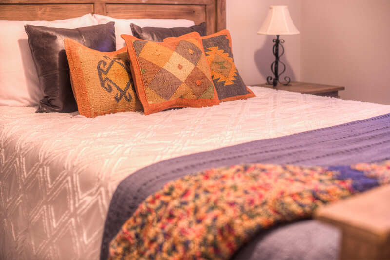 Queen bed in bedroom #2
