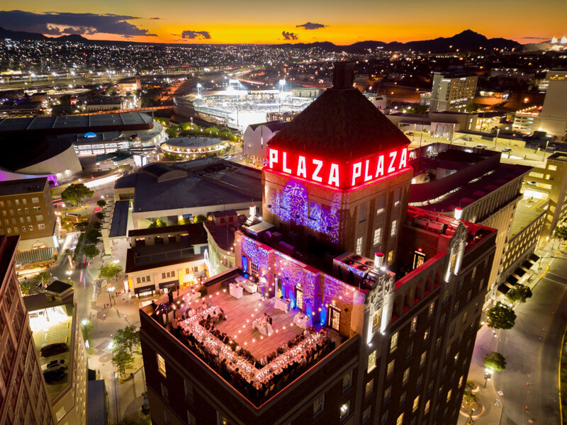 Plaza Hotel wedding venue in el paso texas