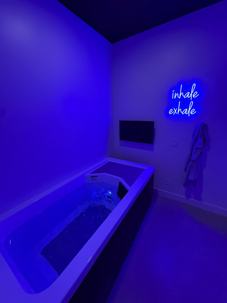 cold plunge room at salix