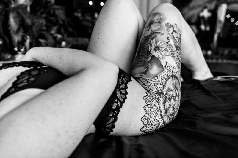 black and white tattoos