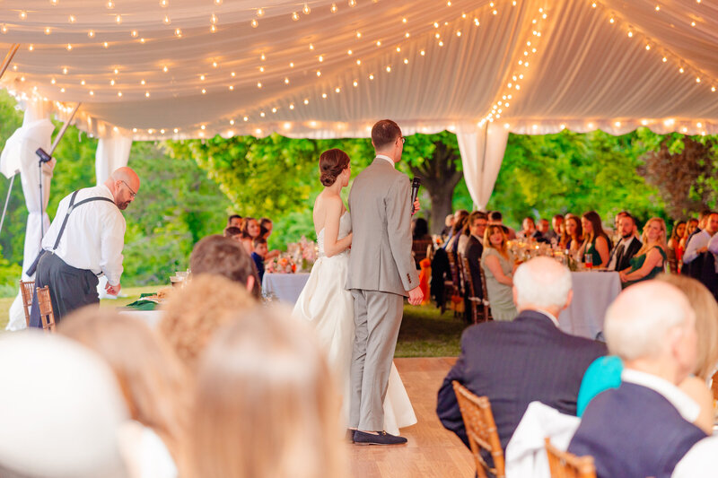 Great Fall Virginia Backyard Wedding in the Spring in DC