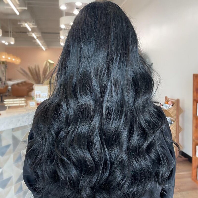 Hand Tied Extensions at Salt Hair Collective - East Beach Norfolk Virginia Hair Salon - 13