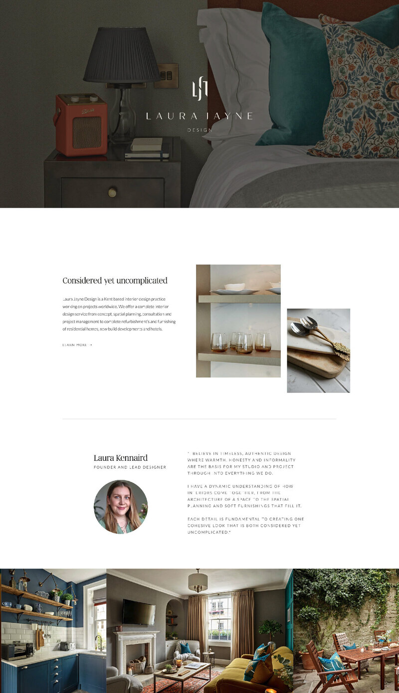LYL - Website Visuals_Laura Jayne Design_Dorset Website Designer_Custom Work_