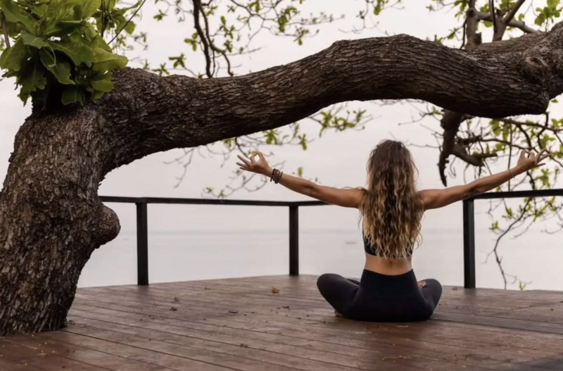 Personal trainer in hoodie