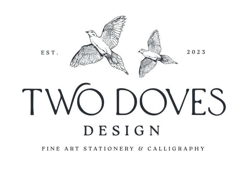 Two Doves Design Logo