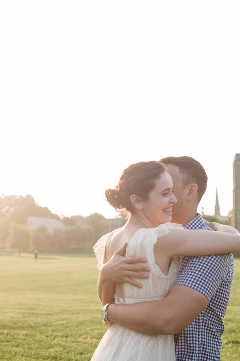 Emmie + Andrew Engagement in Downtown Frederick-44
