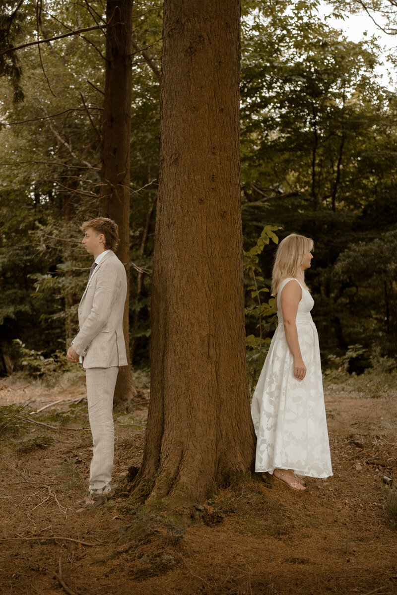 Wedding first look