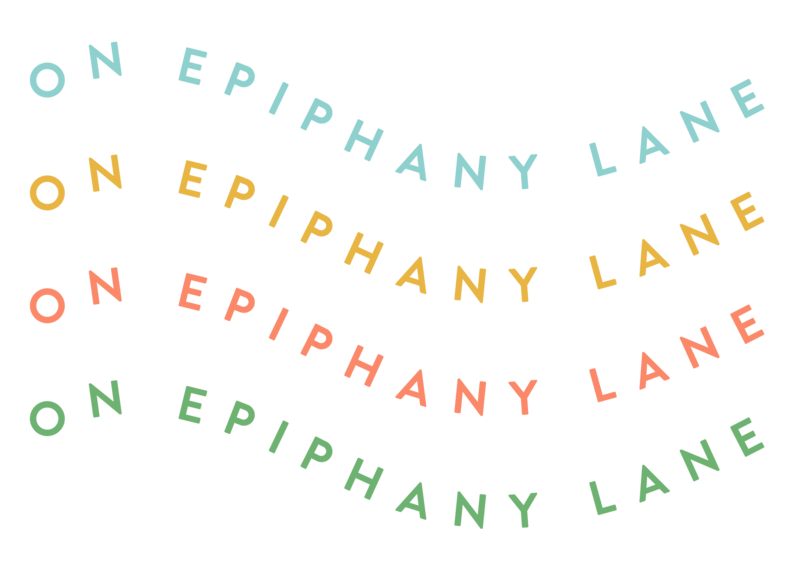 On Epiphany Lane Path Element -  Full Color Stacked