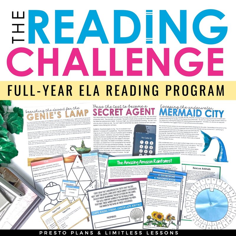 1 Reading Challenge Print Program