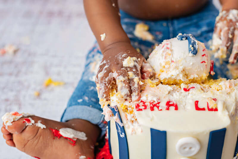 Baseball Cake Smash