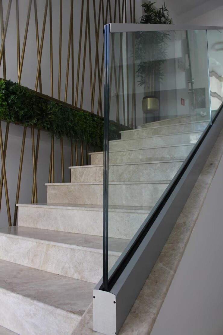 Modern Glass & Aluminum Railings in Boca Raton, South Florida