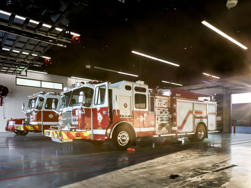 Sweet Sparkman Architecture Sarasota County Fire Station 8 Landscape 3